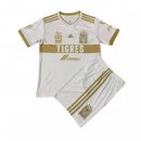 Maglia Tigres UANL Terza Bambino 2020/2021 Bianco Giallo