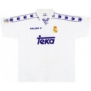 Thailandia Maglia Real Madrid Prima Retro 1994 1996 Bianco Thailandia Maglia Real Madrid Prima Retro 1994 1996 Bianco
