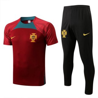 Maglia Portogallo Set Completo 2022-2023 Rosso Maglia Portogallo Set Completo 2022-2023 Rosso