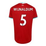 Maglia Liverpool NO.5 Wijnaldum Prima 2020/2021 Rosso Maglia Liverpool NO.5 Wijnaldum Prima 2020/2021 Rosso