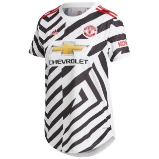 Maglia Manchester United Terza Donna 2020/2021 Bianco Maglia Manchester United Terza Donna 2020/2021 Bianco