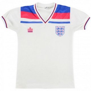 Thailandia Maglia Inghilterra Prima Retro 1980 Bianco Thailandia Maglia Inghilterra Prima Retro 1980 Bianco