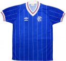 Thailandia Maglia Rangers Prima Retro 1982 1983 Blu