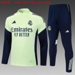 Bambino Felpa Allenamento Real Madrid 2025/2026 Verde 6