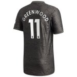 Maglia Manchester United NO.11 Greenwood Seconda 2020/2021 Nero Maglia Manchester United NO.11 Greenwood Seconda 2020/2021 Nero