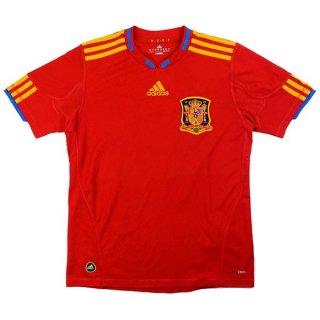 Thailandia Maglia Spagna Prima Retro 2010 Rosso