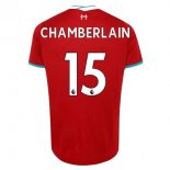 Maglia Liverpool NO.15 Chamberlain Prima 2020/2021 Rosso