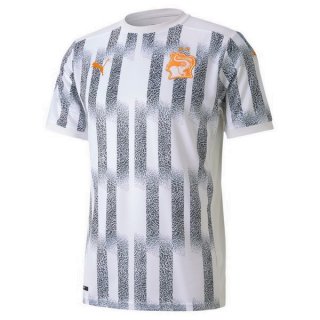 Thailandia Maglia Ivory Coast Seconda 2020 Bianco Thailandia Maglia Ivory Coast Seconda 2020 Bianco