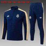 Bambino Felpa Allenamento Real Madrid 2026/2027 Blu 3