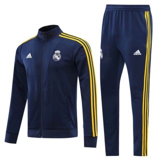 Giacca Real Madrid 2021/2022 Blu Giallo Giacca Real Madrid 2021/2022 Blu Giallo