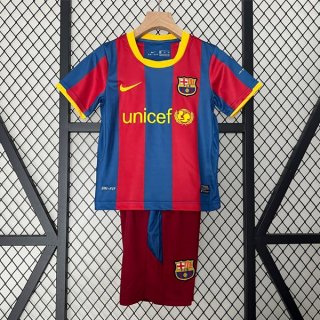 Maglia Barcellona Prima Retro Bambino 2010 2011 Maglia Barcellona Prima Retro Bambino 2010 2011