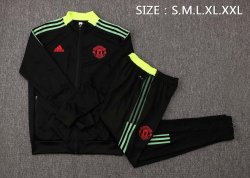 Giacca Manchester United 2022 Nero Verde