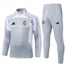 Felpa Allenamento Real Madrid 2026/2027 Grigio