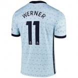 Maglia Chelsea NO.11 Werner Seconda 2020/2021 Blu