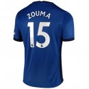 Maglia Chelsea NO.15 Zouma Prima 2020/2021 Blu