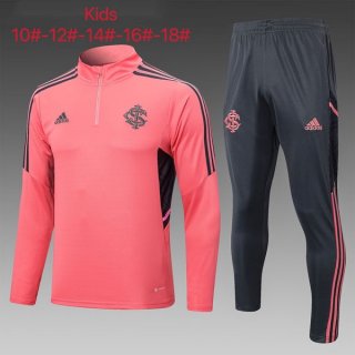 Bambino Felpa Internazionale 2022/2023 Rosa Grigio Bambino Felpa Internazionale 2022/2023 Rosa Grigio