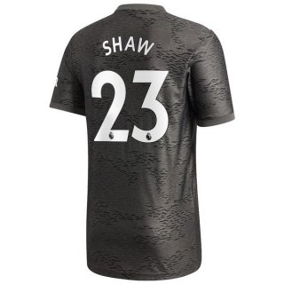 Maglia Manchester United NO.23 Shaw Seconda 2020/2021 Nero Maglia Manchester United NO.23 Shaw Seconda 2020/2021 Nero