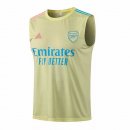 Thailandia Maglia Arsenal Sin Mangas 2021/2022 Giallo