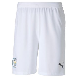 Pantaloni Manchester City Prima 2020/2021 Bianco Pantaloni Manchester City Prima 2020/2021 Bianco
