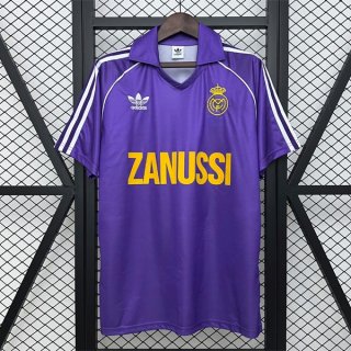 Thailandia Maglia Real Madrid Seconda Retro 1984-1985 Thailandia Maglia Real Madrid Seconda Retro 1984-1985