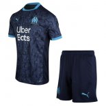 Maglia Marseille Seconda Bambino 2020/2021 Blu