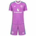 Maglia Manchester United Portiere Bambino 2026/2027 Rosa