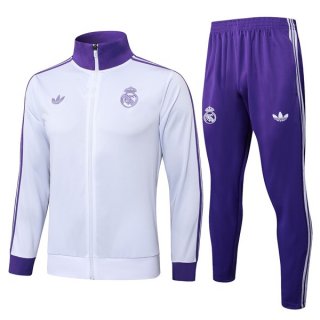 Giacca Real Madrid 2025/2026 Bianco 5 Giacca Real Madrid 2025/2026 Bianco 5