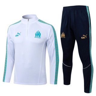 Felpa Allenamento Marseille 2026/2027 Bianco