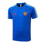 Maglia Formazione Manchester United 2025/2026 Blu 3