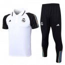 Polo Real Madrid Set Completo 2023/2024 Bianco Nero