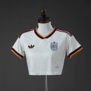 Maglia Spagna Seconda Crop Top Style Donna 2026 Maglia Spagna Seconda Crop Top Style Donna 2026