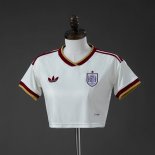 Maglia Spagna Seconda Crop Top Style Donna 2026 Maglia Spagna Seconda Crop Top Style Donna 2026