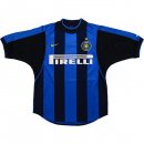 Thailandia Maglia Inter Milan Prima Retro 2000 2001 Blu