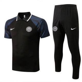 Polo Inter Milan Set Completo 2022-2023 Nero Polo Inter Milan Set Completo 2022-2023 Nero