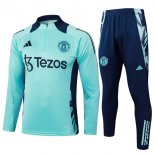 Felpa Allenamento Manchester United 2025/2026 Blu