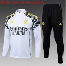 Bambino Felpa Allenamento Real Madrid 2026/2027 Bianco