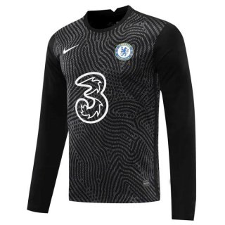 Maglia Chelsea Manga Larga Portiere 2020/2021 Nero Maglia Chelsea Manga Larga Portiere 2020/2021 Nero
