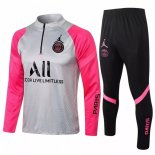 Giacca Paris Saint Germain 2021/2022 Grigio Rosa Nero