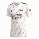 Maglia Arsenal Seconda 2020/2021 Bianco Maglia Arsenal Seconda 2020/2021 Bianco