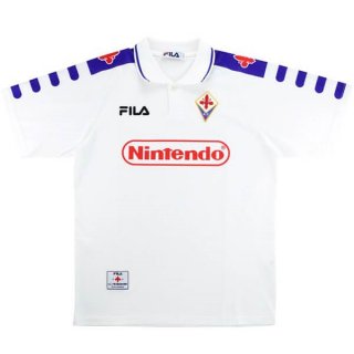 Thailandia Maglia Fiorentina FILA Seconda Retro 1998 1999 Bianco Thailandia Maglia Fiorentina FILA Seconda Retro 1998 1999 Bianco