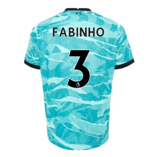 Maglia Liverpool NO.3 Fabinho Seconda 2020/2021 Blu Maglia Liverpool NO.3 Fabinho Seconda 2020/2021 Blu