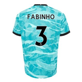 Maglia Liverpool NO.3 Fabinho Seconda 2020/2021 Blu