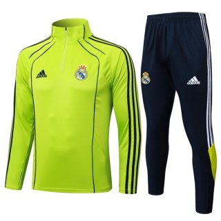 Felpa Allenamento Real Madrid 2025/2026 Verde 5 Felpa Allenamento Real Madrid 2025/2026 Verde 5