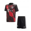 Maglia Bayern Monaco Terza Bambino 2020/2021 Nero