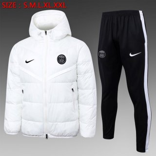 Piumino PSG Set Completo 2024/2025 Bianco 2 Piumino PSG Set Completo 2024/2025 Bianco 2