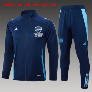 Bambino Giacca Arsenal 2024/2025 Blu 3 Bambino Giacca Arsenal 2024/2025 Blu 3