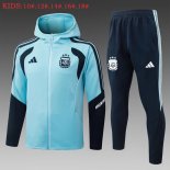 Bambino Felpa Cappuccio Argentina 2026/2027 Verde 2 Bambino Felpa Cappuccio Argentina 2026/2027 Verde 2