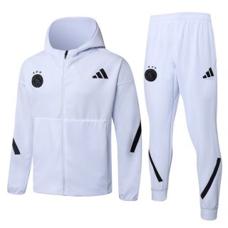 Giacca Cappuccio Ajax 2026/2027 Bianco