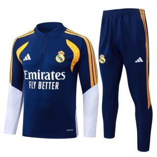 Felpa Allenamento Real Madrid 2026/2027 Blu 3
