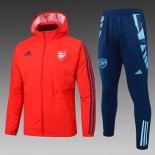 Giacca a vento Arsenal Set Completo 2025/2026 Rosso